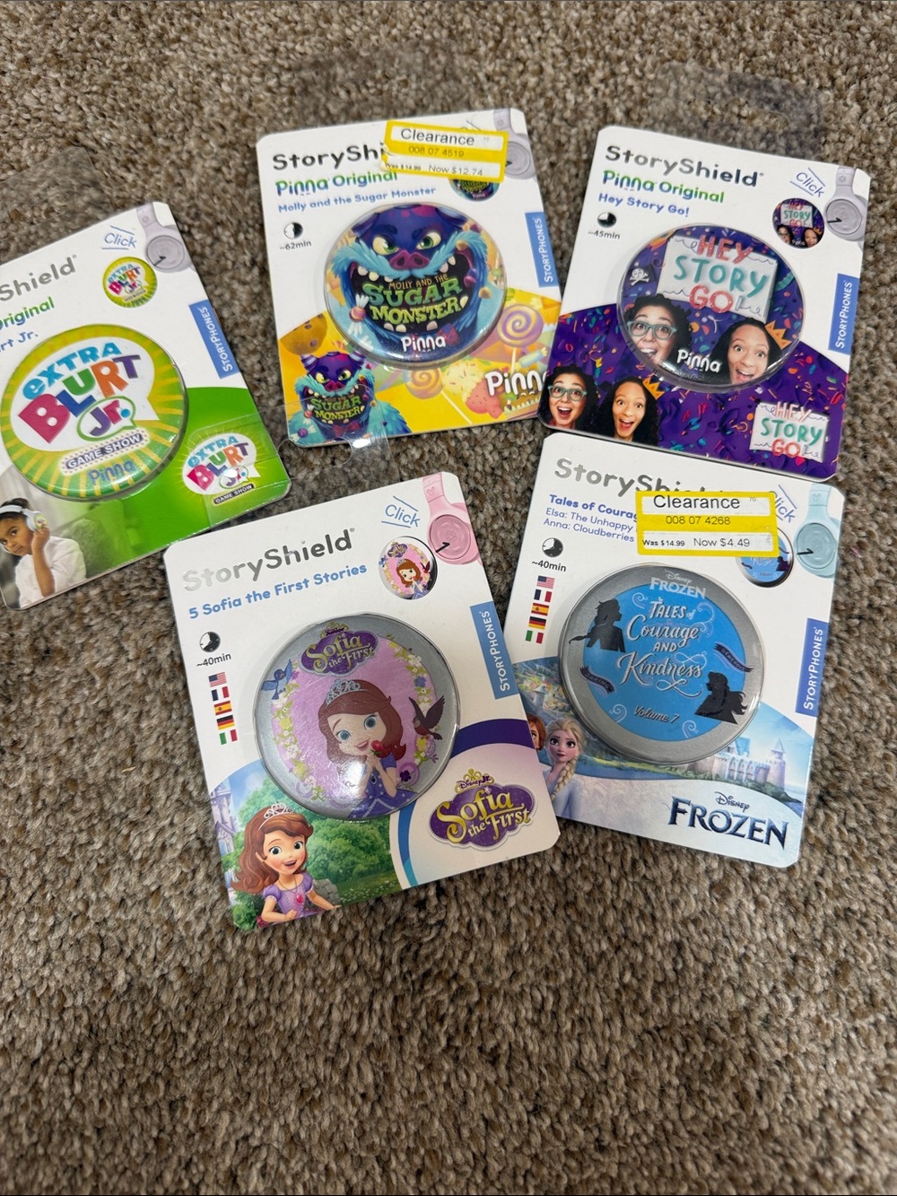 Story Shield Pinna Original 5 New story shields!